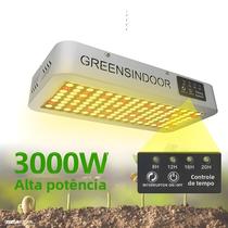 Luminária LED Grow Light 3000W com Temporizador - Espectro Completo para Plantas de Interior Luminária LED Grow Light 3000W com Temporizador - Espectro Completo para Plantas de Interior