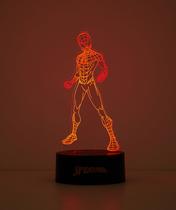 Luminária LED Ilusão 3D Marvel Homem-Aranha Idea Nuova
