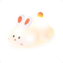 Luminária Led Infantil Fofa Recarregável De Cabeceira Coelho Luminária Led Infantil Fofa Recarregável De Cabeceira Coelho