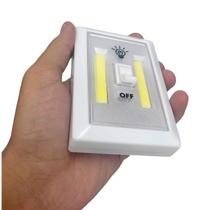 Luminária LED Interruptor Armário Closet Emergência Pilha Luminária LED Interruptor Armário Closet Emergência Pilha