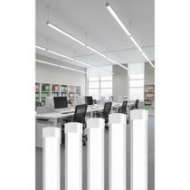Luminária LED Linear 120cm Branca Fria 40W Sobrepor
