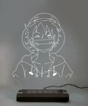 Luminária LED Luffy One Piece