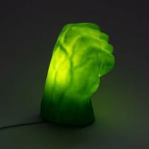 Luminária LED Mão Incrível Hulk Marvel