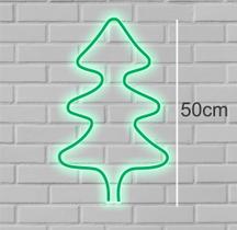 Luminária Led neon - Árvore de Natal - com 3 efeitos de luz