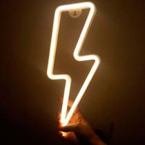Luminária Led Neon - Letreiro de Luz Parede USB Pilha
