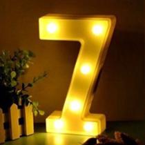 Luminária Led Número 7