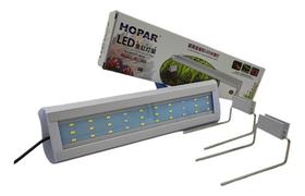 Luminária Led P/ Aquário Bl-300 Azul/branca 17w Bivolt Hopar Luminária Led P/ Aquário Bl-300 Azul/branca 17w Bivolt Hopar
