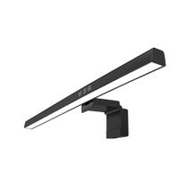 Luminária Led para Monitor Rise Mode Lumina 40cm, monitores 27" a 31,5" polegadas, Plano, Preto - RM-LMF-40-B