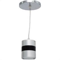 Luminaria Led Pendente Ecolume 07W Amarela Bivolt 27057
