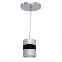 Luminaria Led Pendente Ecolume 07W Branca Bivolt 27058