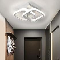 Luminária LED Pendente Plafon Parede Teto Escritório Sala Ambiente Agradável 22W Quadrada Luxo Luminária LED Pendente Plafon Parede Teto Escritório Sala Ambiente Agradável 22W Quadrada Luxo