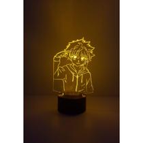 Luminária led pilha 1 cor Killua Hunter x Hunter Anime - Avelar Criações