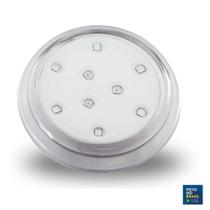 Luminária LED Piscina Transparente 80mm Rosca 1/2 9w 3000K 50019 - Iluctron