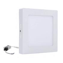 Luminária Led Plafon 18w/6500K Sobrepor Teto 21x21cm Branca - Galaxy LED