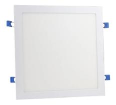 Luminária Led Plafon 25w Slim Embutir 30x30cm Branca Frio