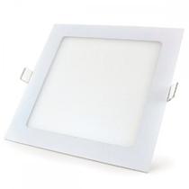 Luminaria Led Plafon Ecolume Embutir Quadrado 12W 6000K 27206