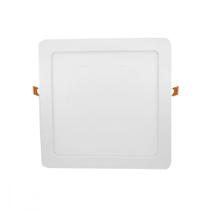 Luminaria Led Plafon Jng Embutir Quadrado 18W 3000K 22Cm 54111
