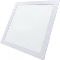 Luminaria Led Plafon Perkon Embutir Quadrado 24W 3000K 30Cm 1219