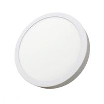 Luminaria Led Plafon Perkon Externo Redondo 18W 3000K 22Cm 1225 Luminaria Led Plafon Perkon Externo Redondo 18W 3000K 22Cm 1225