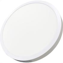 Luminaria Led Plafon Perkon Externo Redondo 24W 3000K 30Cm 1227 Luminaria Led Plafon Perkon Externo Redondo 24W 3000K 30Cm 1227