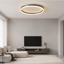 Luminária LED Plafon Redondo 40cm 3 em 1 Orbital Bivolt Luz Quente Fria Neutra Teto Econômica Luminária LED Plafon Redondo 40cm 3 em 1 Orbital Bivolt Luz Quente Fria Neutra Teto Econômica