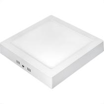 Luminaria Led Plafon Taschibra Externo Quadrado 06W 6500K 12Cm
