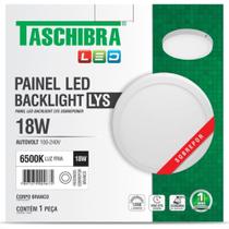 Luminaria Led Plafon Taschibra Lys Externo Redondo 18W 6500K 22Cm