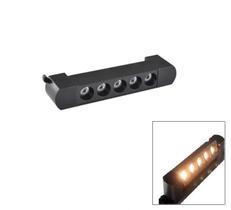 Luminária Led Pontual Linear 10w 3000k Para Trilho Preto Bivolt