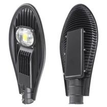 Luminária Led Poste Publica 50w 70w 100w 150w Branco Frio 6500K Pétala IP65 Preto Soutimes