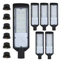 Luminaria led publica 150w com rele kit com 6pcs Luminaria led publica 150w com rele kit com 6pcs