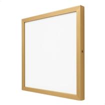 Luminária LED Quadrada de Sobrepor 18W 6500K Dourada