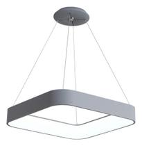 Luminária Led Quadrada Pendente Lustre Sala Square 1 Mg129 Luminária Led Quadrada Pendente Lustre Sala Square 1 Mg129