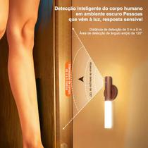 Luminária Led Recarregável Portátil Bastão com Sensor de Movimento Luminária Led Recarregável Portátil Bastão com Sensor de Movimento