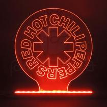 Luminaria LED - Red Hot Chilli Pepers - Persona Acrilicos