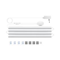 Luminária LED Regulável Para Armário Com Sensor De Movimento, Barra De Alumínio Com Toque Penetrável Luminária LED Regulável Para Armário Com Sensor De Movimento, Barra De Alumínio Com Toque Penetrável