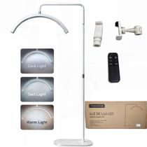 Luminária Led Ring Light Extensão Cílios Lash Meia Lua