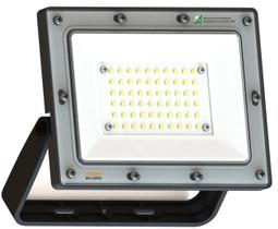 Luminaria led rj slim 100w 9000l 6500k biv l185xc40xa135