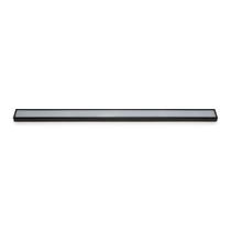 Luminária Led Save Energy Compact Linear De Sobrepor 36w Bivolt Preto 5700k Luz Branca