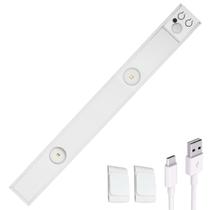 Luminária Led Sensor Presença Dimerizável Recarregável 30cm Luminária Led Sensor Presença Dimerizável Recarregável 30cm