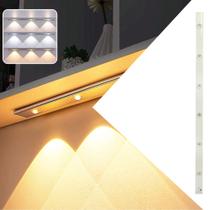 Luminária Led Sensor Presença Recarregável Spot Armário 80cm