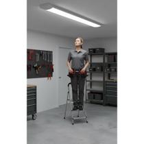 Luminária LED Slim 60cm 20W Branca Frio Bivolt (4un) Luminária LED Slim 60cm 20W Branca Frio Bivolt (4un)