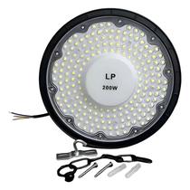 Luminária Led Smd Ufo High Bay 200w Frio Galpão Brancofrio