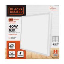 Luminaria Led Sob Quad 40W 6500K 60Cm B_D Luminaria Led Sob Quad 40W 6500K 60Cm B_D