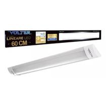 Luminaria Led Sobrepor Linear 18w 6500k Bivolt 60cm Tubular Luminaria Led Sobrepor Linear 18w 6500k Bivolt 60cm Tubular