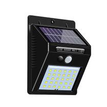 Luminária Led Solar 30 Leds C/ Sensor De Presença