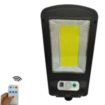 Luminária Led Solar C/ Sensor e Controle Remoto 20W à Prova D'Agua Luminária Led Solar C/ Sensor e Controle Remoto 20W à Prova D'Agua