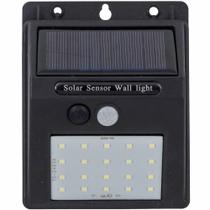 Luminária LED Solar com Sensor 6500K 4 Watts 180 Lumens - 9661 - GAYA