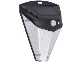 Luminária LED Solar com Sensor 6500K 4 Watts 414 Lumens - 9663 - GAYA Luminária LED Solar com Sensor 6500K 4 Watts 414 Lumens - 9663 - GAYA