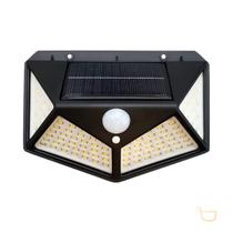 Luminária Led Solar Com Sensor De Presença 8W