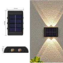 Luminaria Led Solar Parede Externa Prova D'água AL-B1311 Altomex Luminaria Led Solar Parede Externa Prova D'água AL-B1311 Altomex